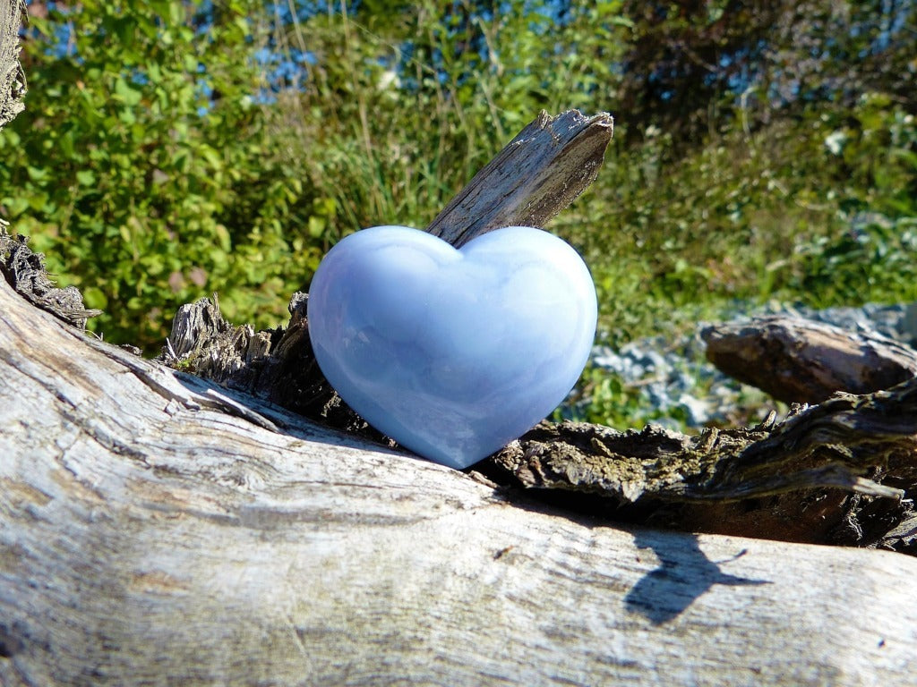 heart-shaped crystal